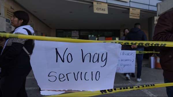 Trabajadores del SAT realizan nuevo paro total indefinido
