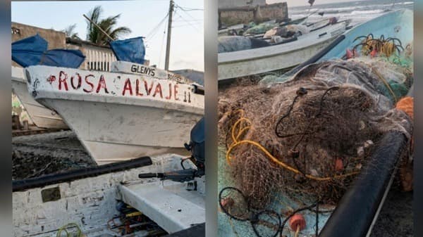 Alvarado-Pesca Tras un mes de inactividad por la aparición del crudo en Alvarado, algunos trabajadores del mar, tomaron la decisión de abandonar sus labores para laborar en otros oficios.